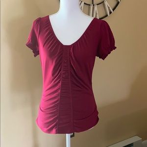 Worthington Ruched Blouse